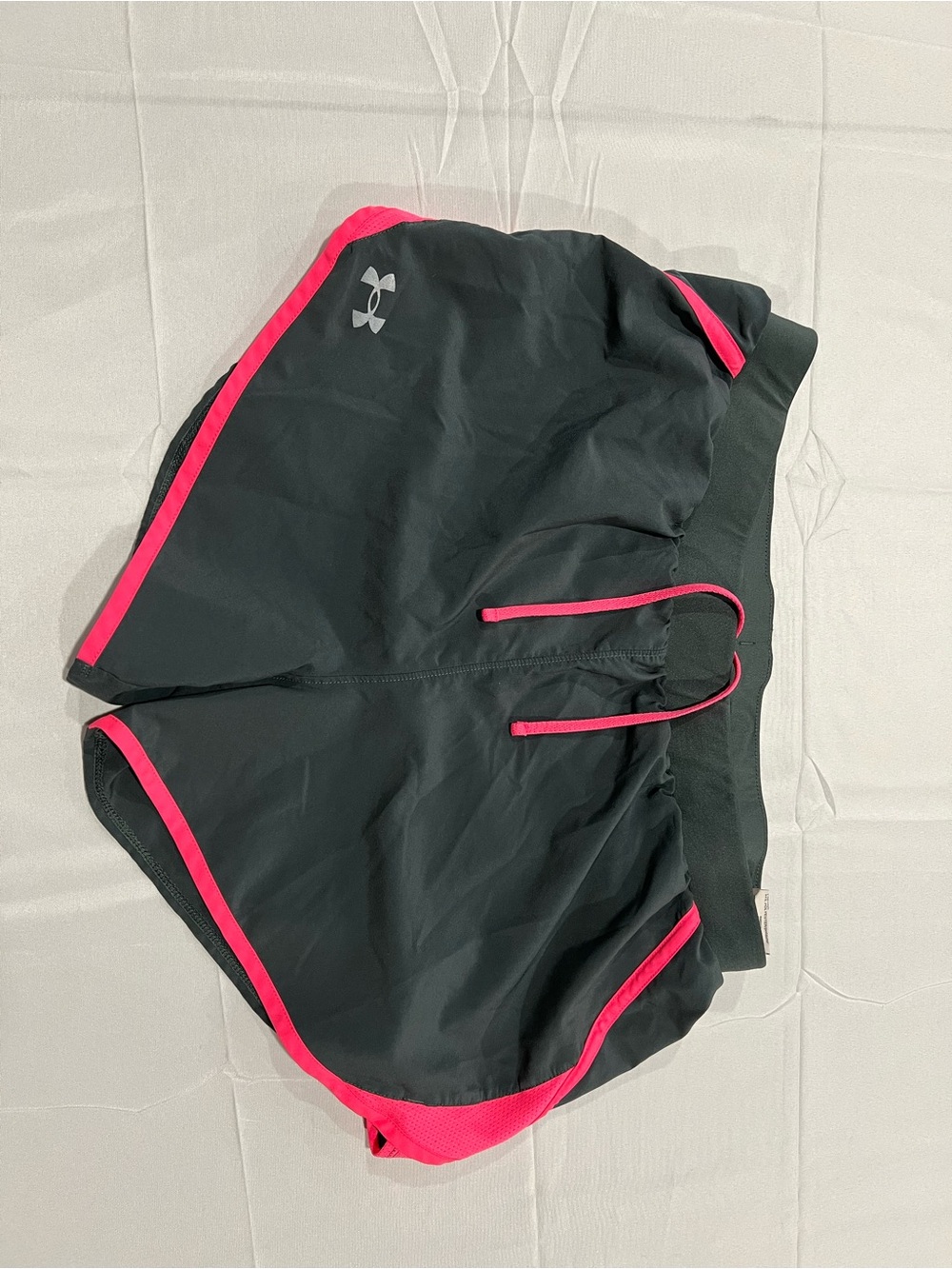 Under Armour Gray and Hot Pink Athletic Shorts